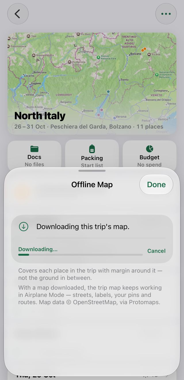 Step 2: Offline maps