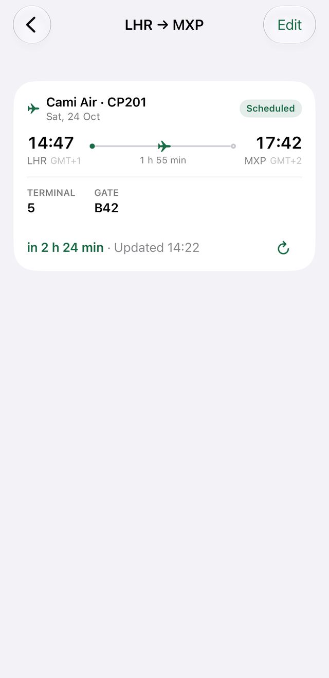 Step 4: Flights, trains and ferries